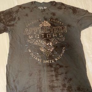 Affliction Grey Tshirt